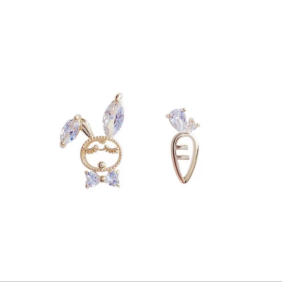 Rabbit earrings - Picture 3 of 3